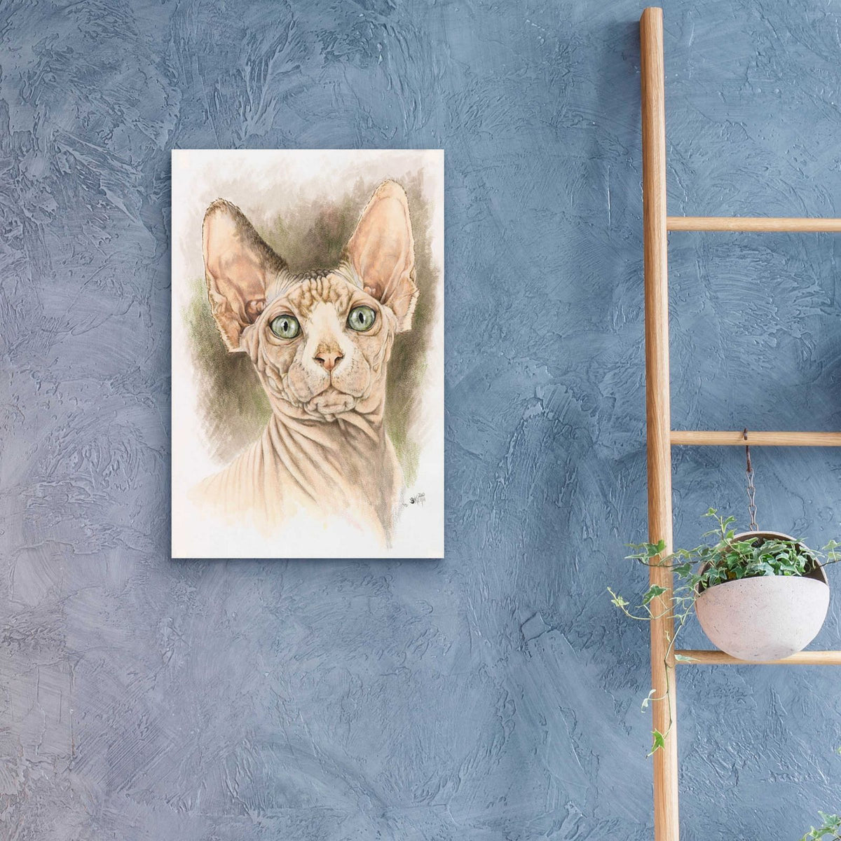Sphinx by Barbara Keith - 16x24 acrylic wall art in a room