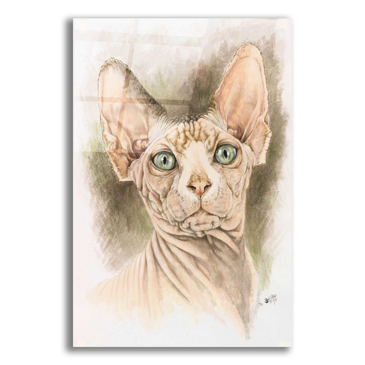 Sphinx by Barbara Keith acrylic glass wall art