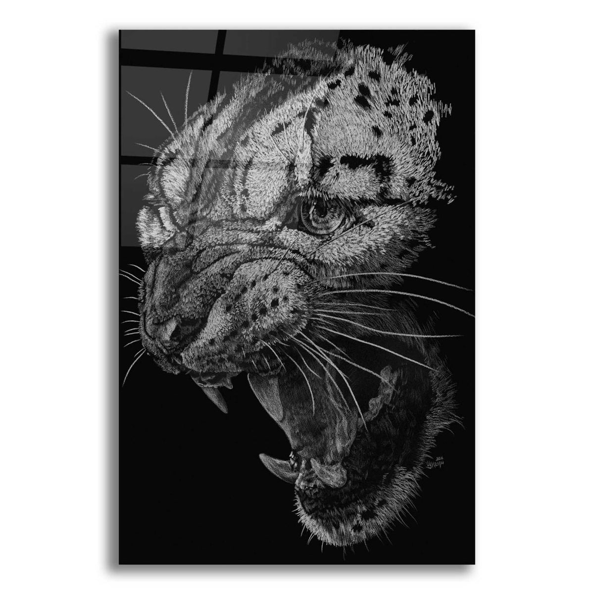 Epic Art 'Ire' by Barbara Keith, Acrylic Glass Wall Art