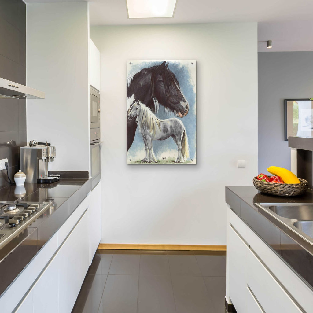 Gypsy Cob by Barbara Keith - 24x36 acrylic wall art in a room