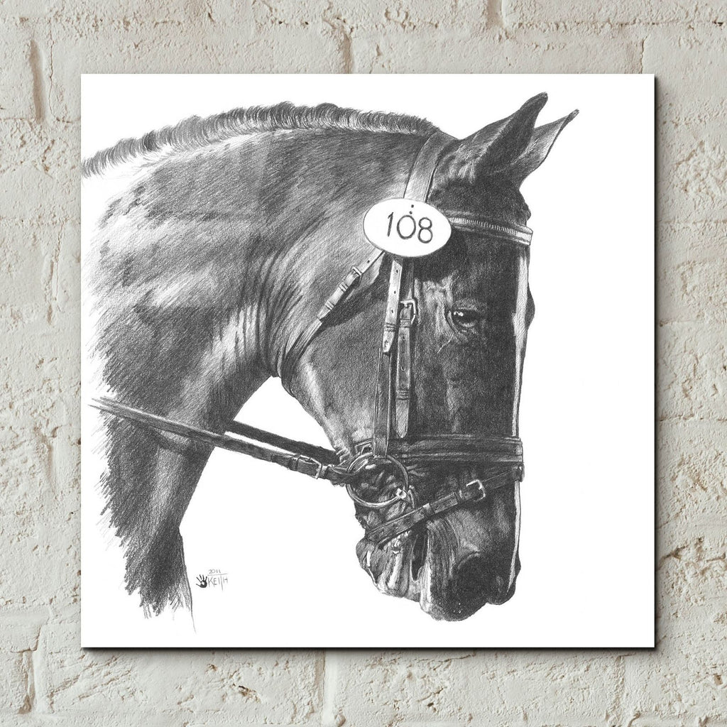 Opaque by Barbara Keith - 12x12 acrylic wall art in a room