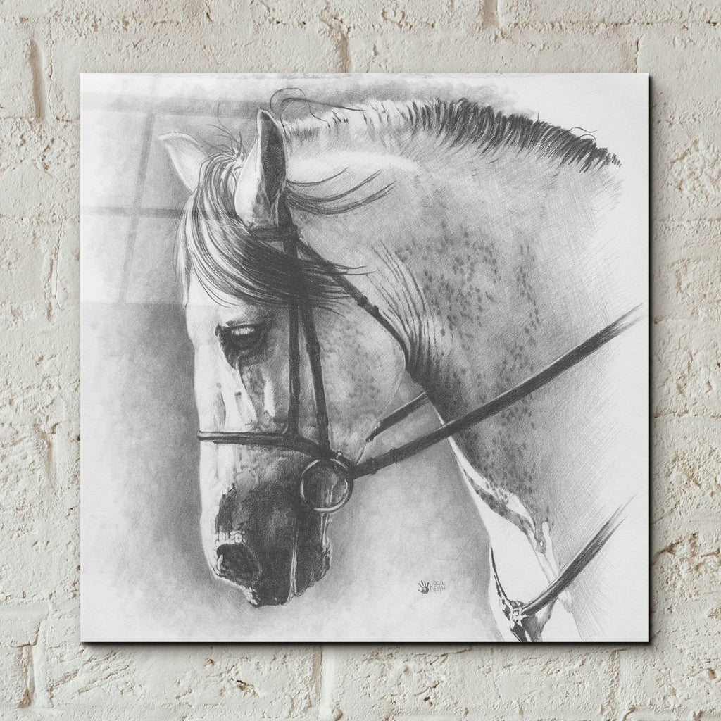 Ethereal by Barbara Keith - 12x12 acrylic wall art in a room