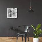Ethereal by Barbara Keith - 24x24 acrylic wall art in a room