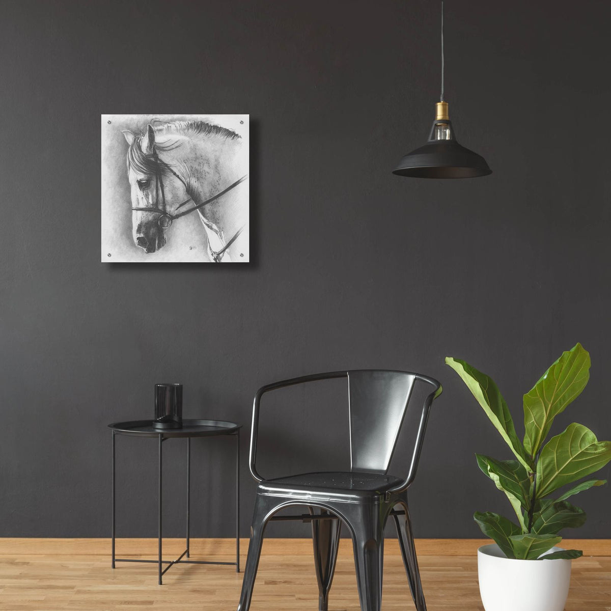 Ethereal by Barbara Keith - 24x24 acrylic wall art in a room