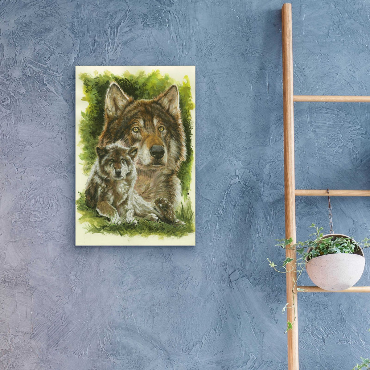 Gallant by Barbara Keith - 16x24 acrylic wall art in a room