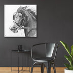 Exhertion by Barbara Keith - 36x36 acrylic wall art in a room
