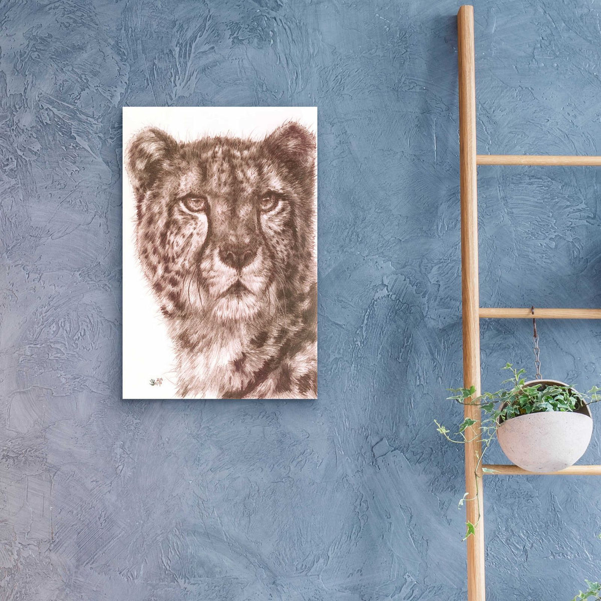 Hustle by Barbara Keith - 16x24 acrylic wall art in a room