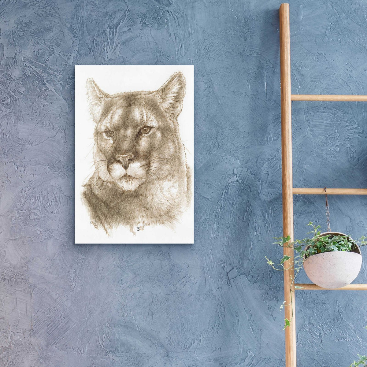 Maverick by Barbara Keith - 16x24 acrylic wall art in a room