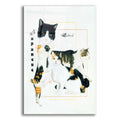 Epic Art 'Japanese Bobtail' by Barbara Keith, Acrylic Glass Wall Art
