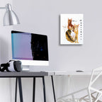 Oriental Shorthair by Barbara Keith - 12x16 acrylic wall art in a room