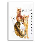 Oriental Shorthair by Barbara Keith acrylic glass wall art