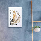 Egyptian Mau by Barbara Keith - 16x24 acrylic wall art in a room
