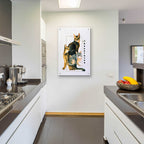 Abyssinian by Barbara Keith - 24x36 acrylic wall art in a room