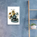 Maine Coon by Barbara Keith - 16x24 acrylic wall art in a room