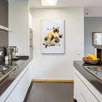 Ragdoll by Barbara Keith - 24x36 acrylic wall art in a room