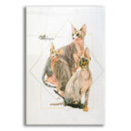 Sphynx by Barbara Keith acrylic glass wall art
