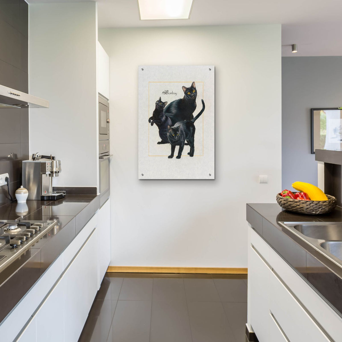 Bombay by Barbara Keith - 24x36 acrylic wall art in a room