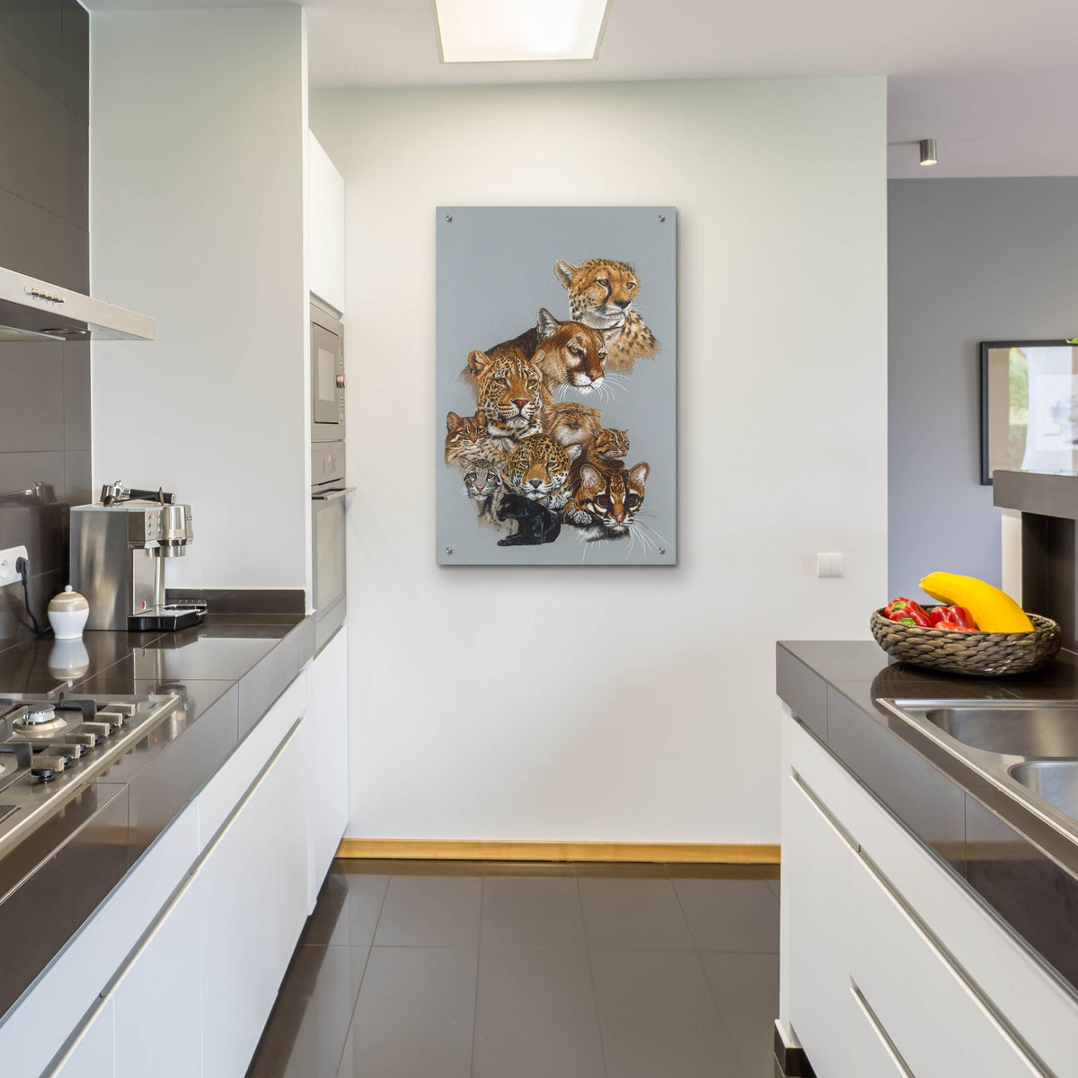 Awesome by Barbara Keith - 24x36 acrylic wall art in a room