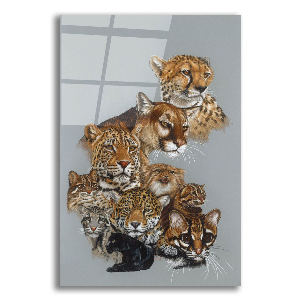 Awesome by Barbara Keith acrylic glass wall art