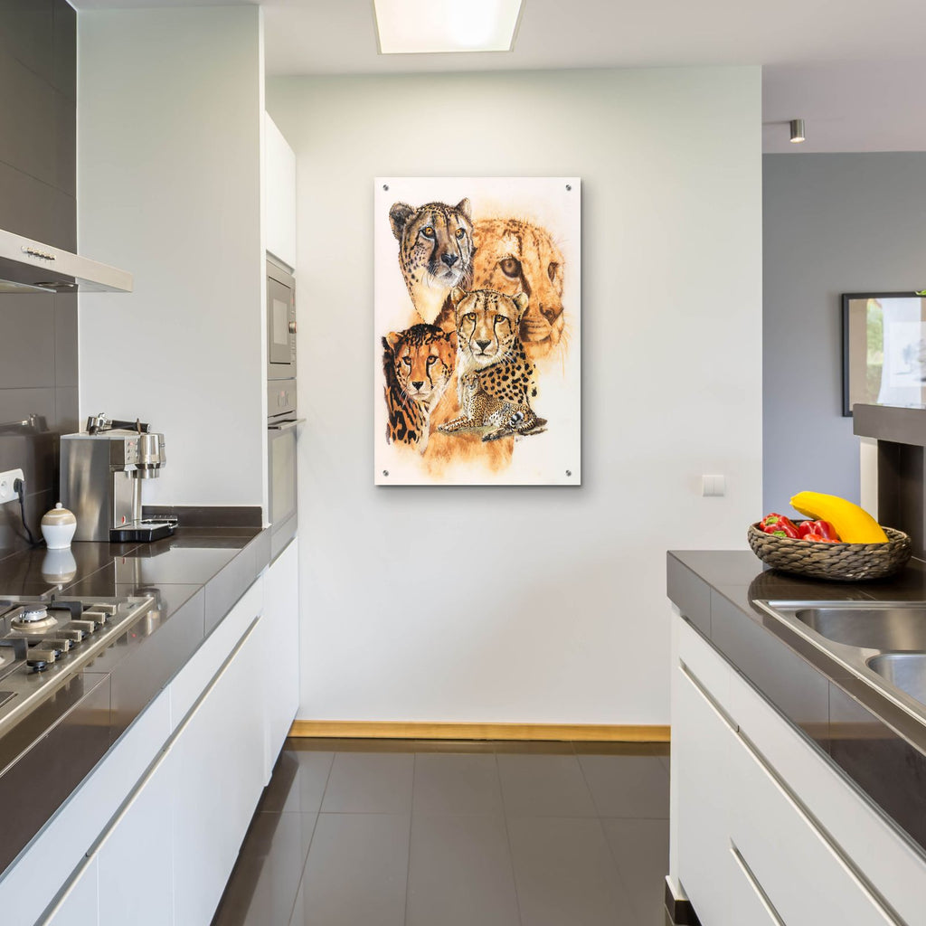 Expeditious by Barbara Keith - 24x36 acrylic wall art in a room