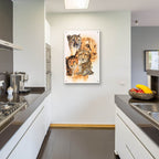 Expeditious by Barbara Keith - 24x36 acrylic wall art in a room