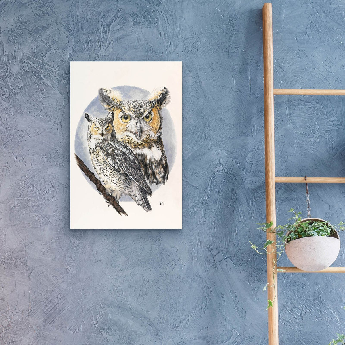 Intrepid by Barbara Keith - 16x24 acrylic wall art in a room