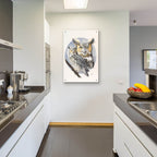 Intrepid by Barbara Keith - 24x36 acrylic wall art in a room