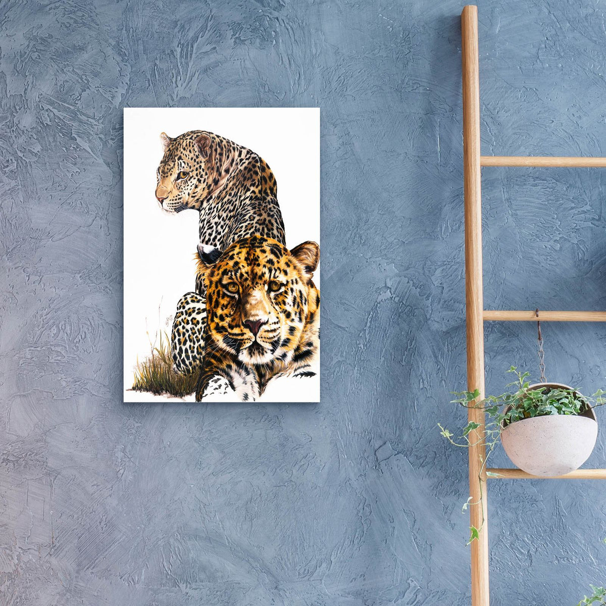 Scar Face by Barbara Keith - 16x24 acrylic wall art in a room