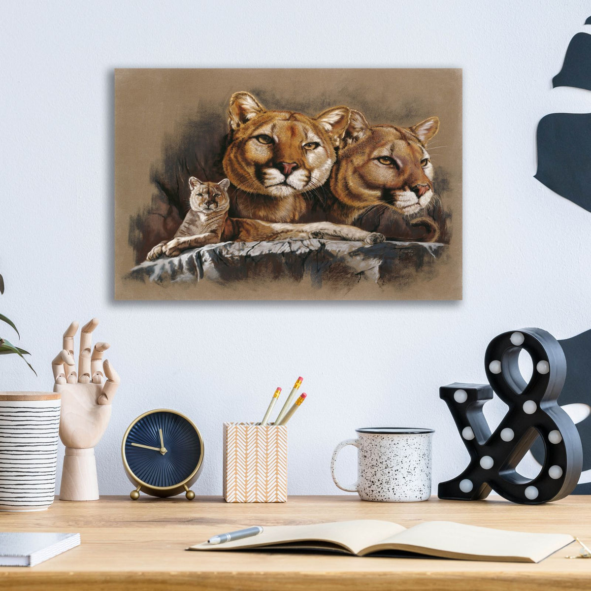 Legend by Barbara Keith - 16x12 acrylic wall art in a room