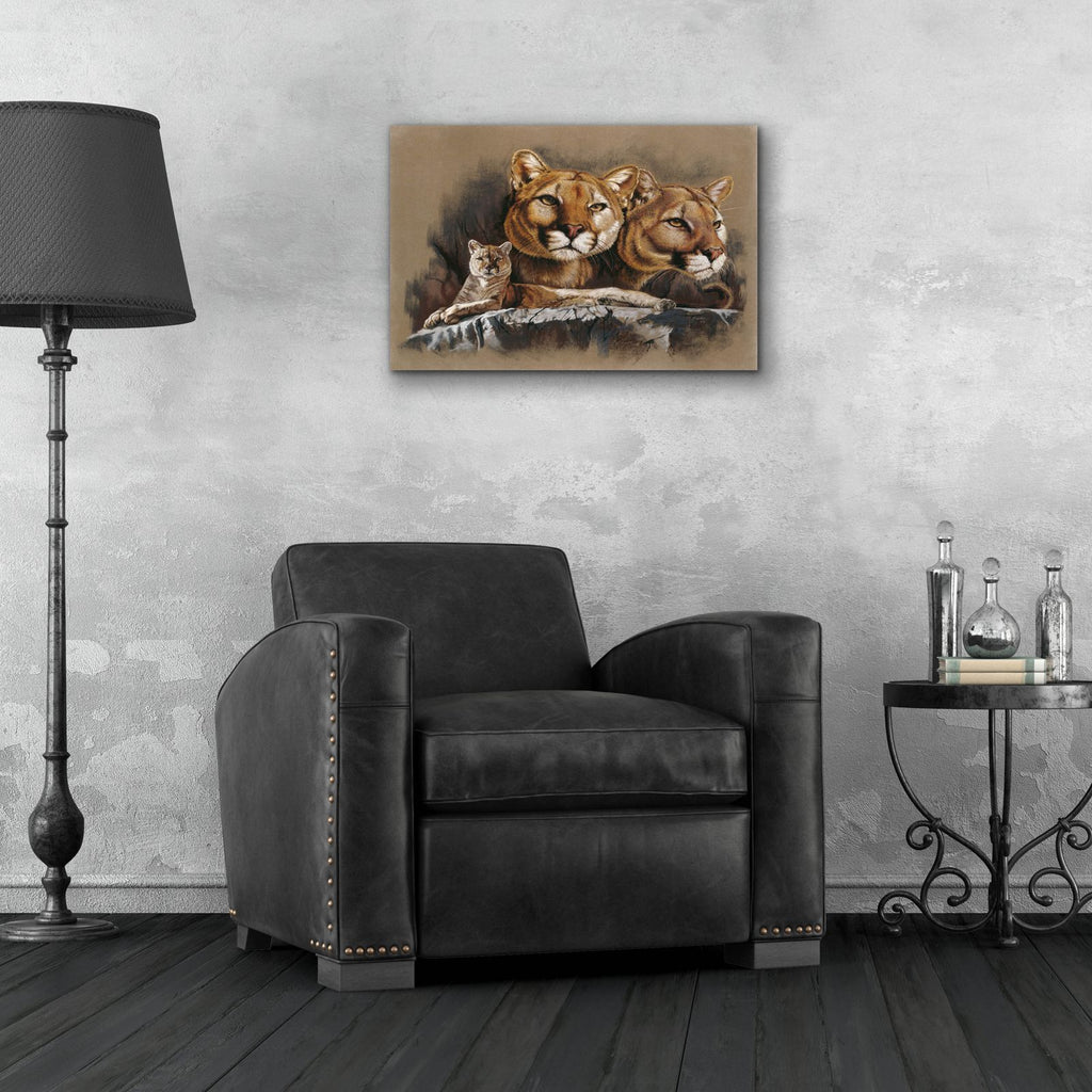 Legend by Barbara Keith - 24x16 acrylic wall art in a room