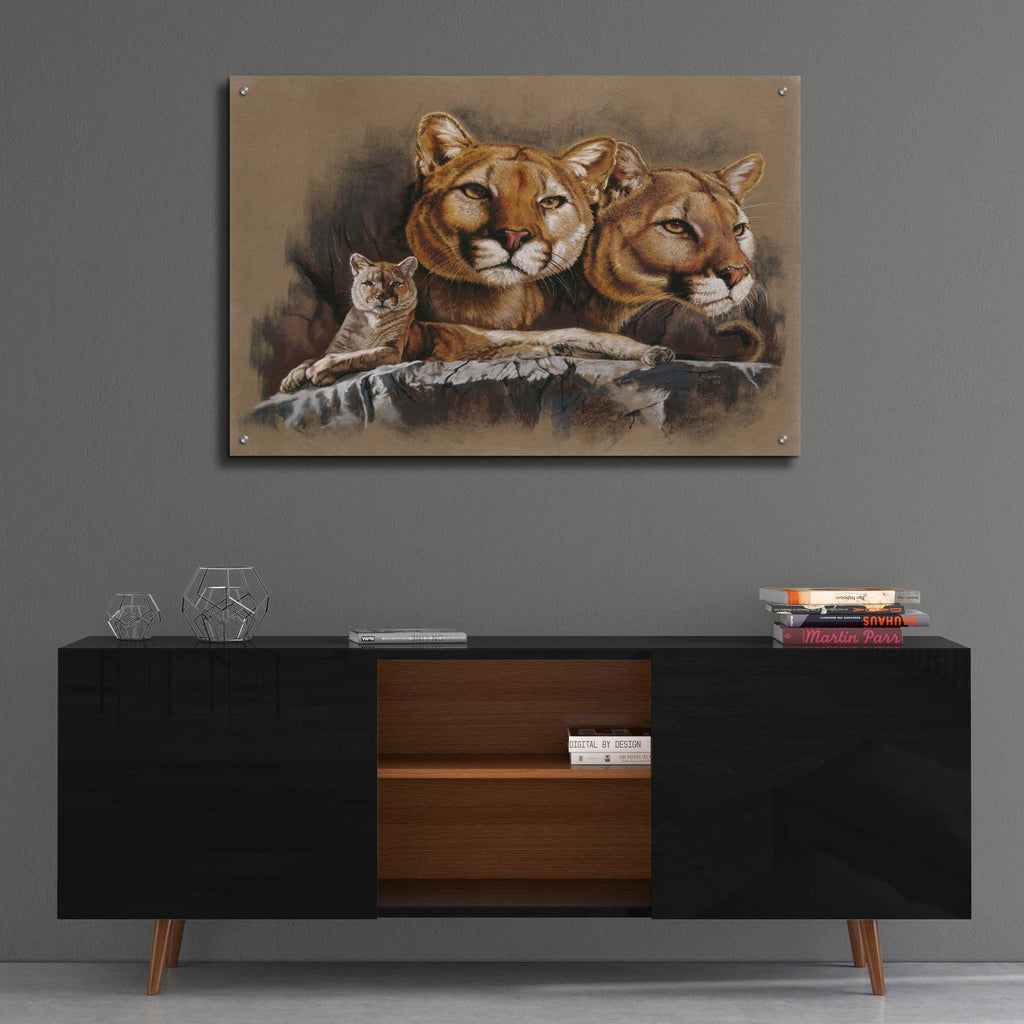 Legend by Barbara Keith - 36x24 acrylic wall art in a room