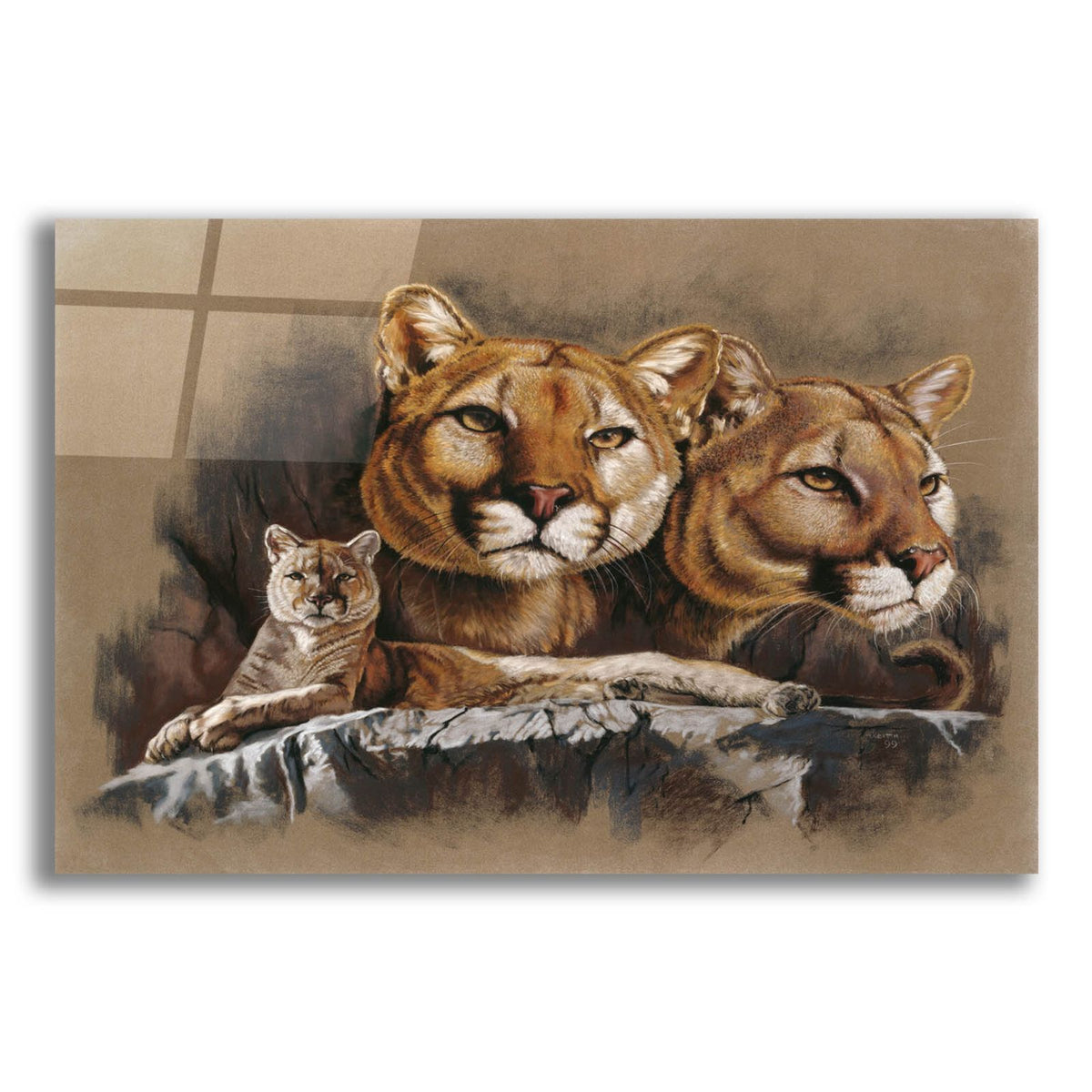 Legend by Barbara Keith acrylic glass wall art