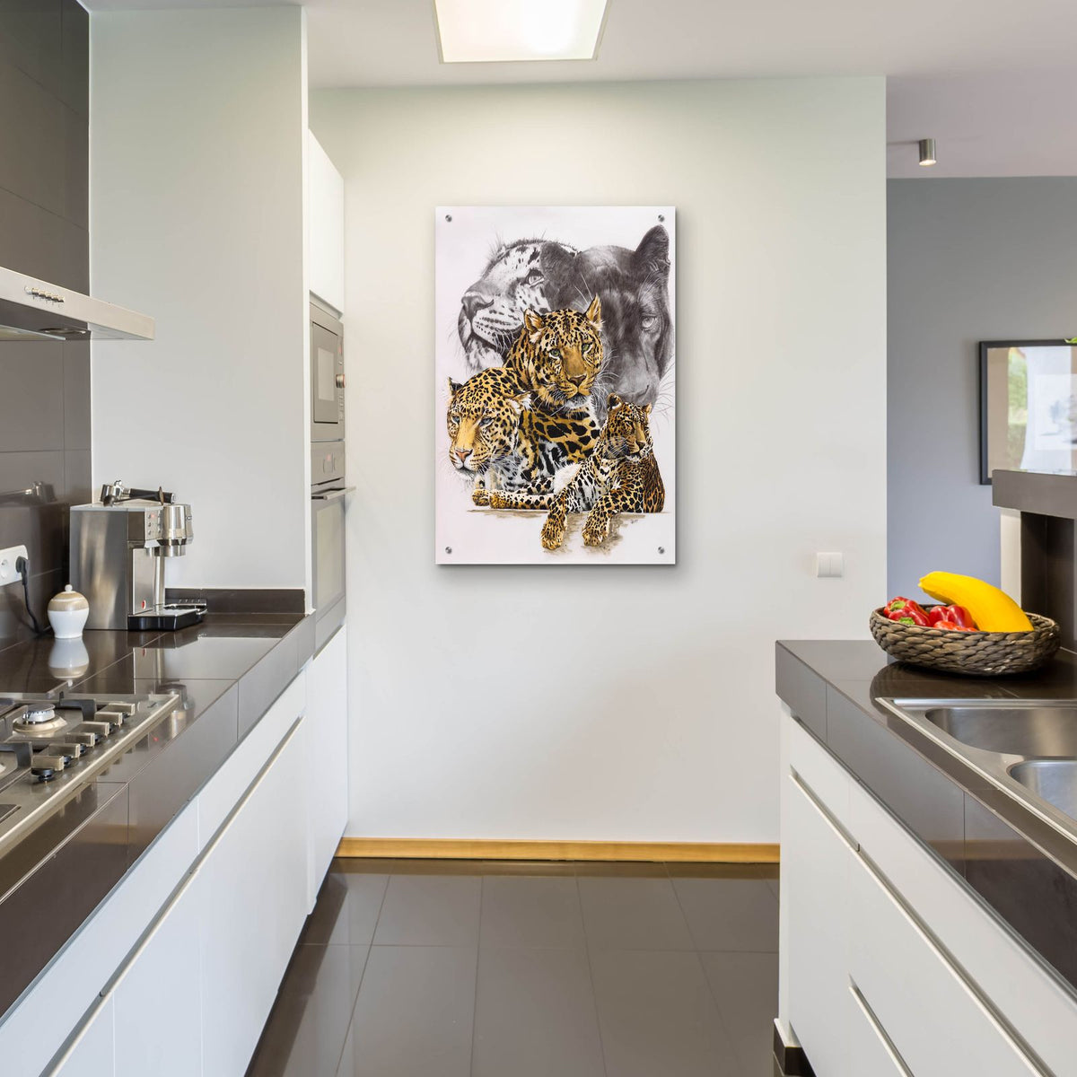 Elusive by Barbara Keith - 24x36 acrylic wall art in a room