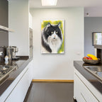 Maine Coon 2 by Barbara Keith - 24x36 acrylic wall art in a room