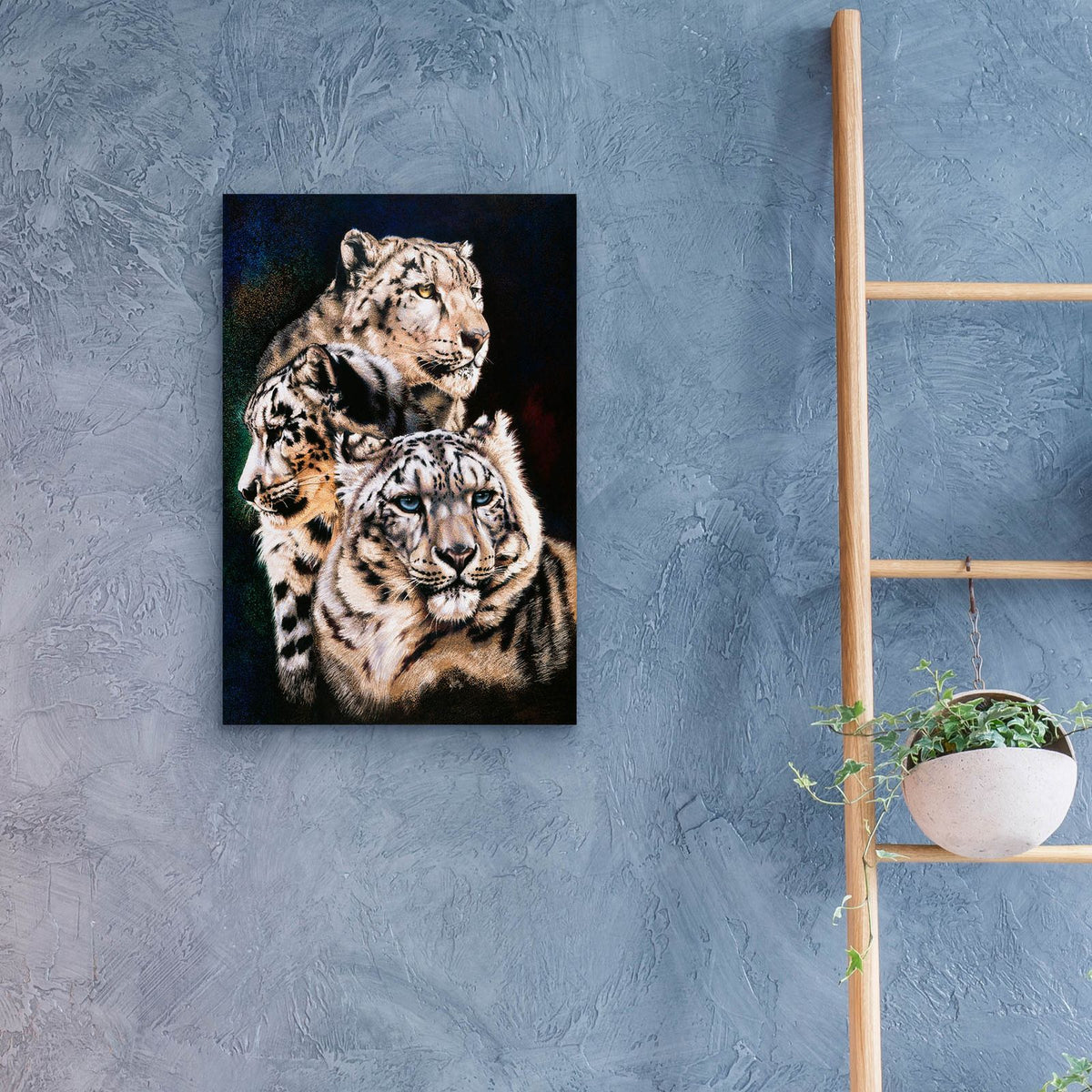 The 3 Graces by Barbara Keith - 16x24 acrylic wall art in a room