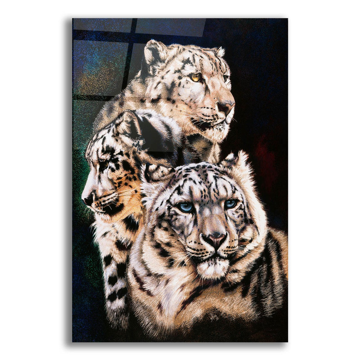 The 3 Graces by Barbara Keith acrylic glass wall art
