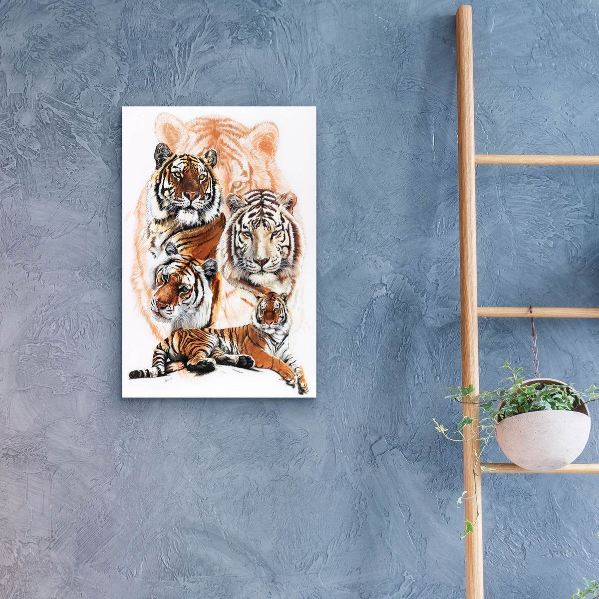 Czar by Barbara Keith - 16x24 acrylic wall art in a room