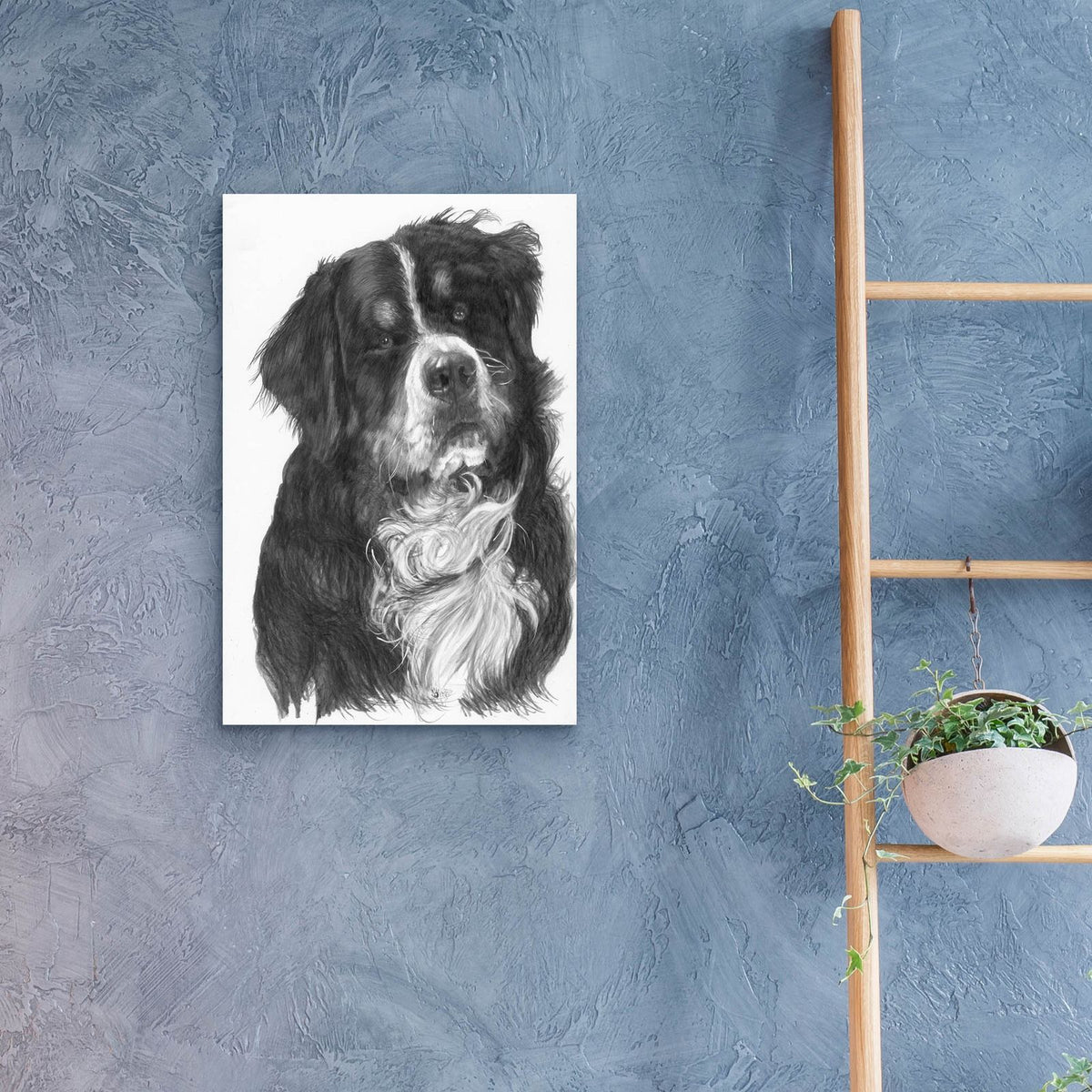Dutiful by Barbara Keith - 16x24 acrylic wall art in a room