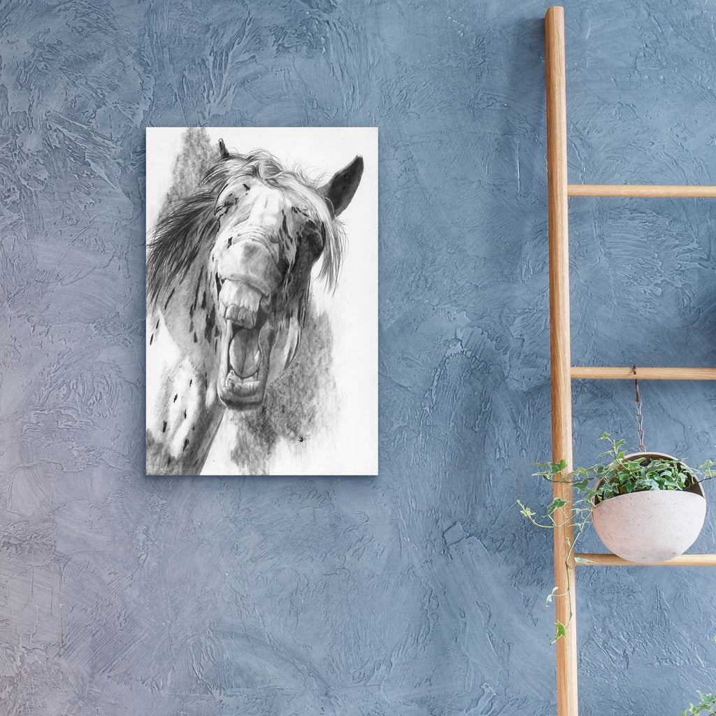 The Critic by Barbara Keith - 16x24 acrylic wall art in a room