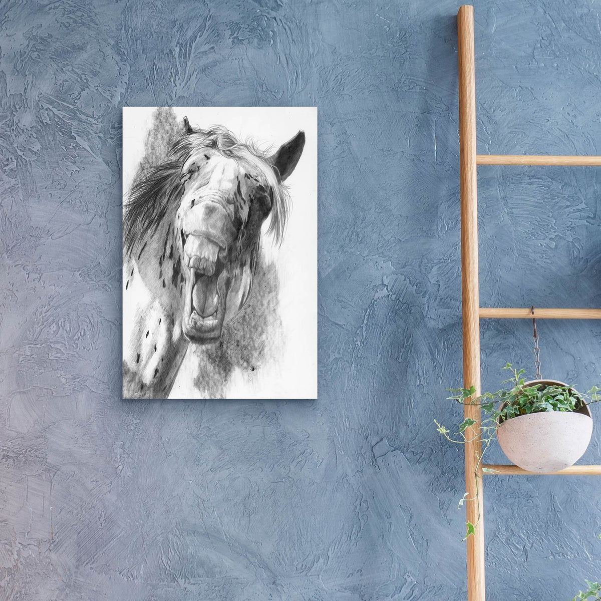 The Critic by Barbara Keith - 16x24 acrylic wall art in a room