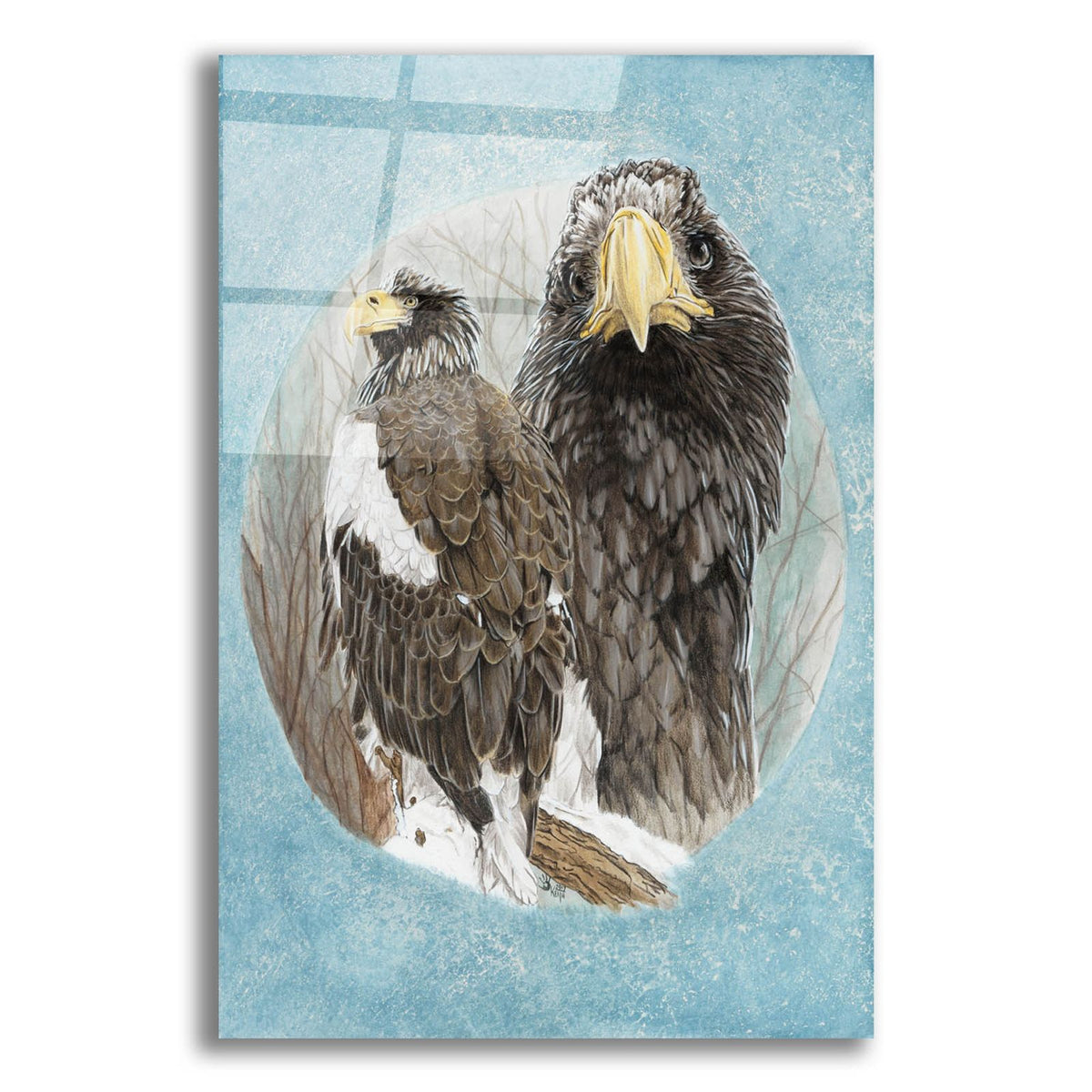 Chasseur by Barbara Keith acrylic glass wall art