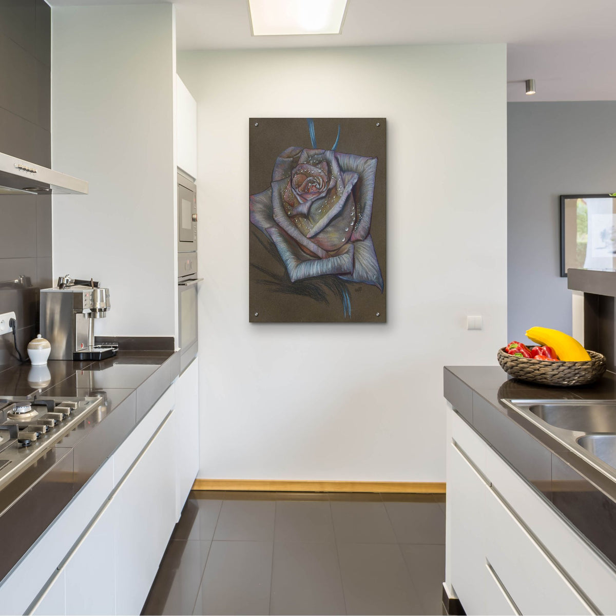 Epic Art 'Memory Expressed' by Barbara Keith, Acrylic Glass Wall Art,24x36