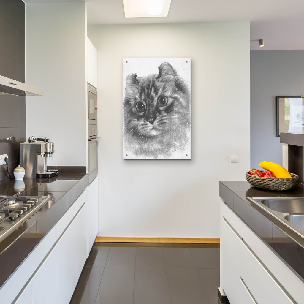 Lovely by Barbara Keith - 24x36 acrylic wall art in a room