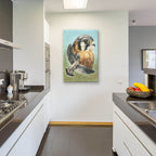 American Kestrel by Barbara Keith - 24x36 acrylic wall art in a room