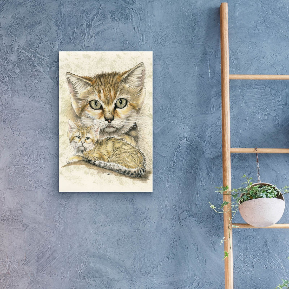 Covert by Barbara Keith - 16x24 acrylic wall art in a room