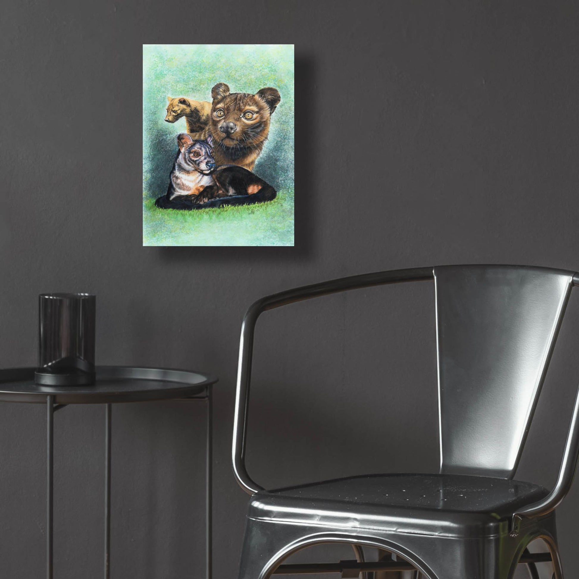 Epic Art 'Fossa' by Barbara Keith, Acrylic Glass Wall Art,12x16