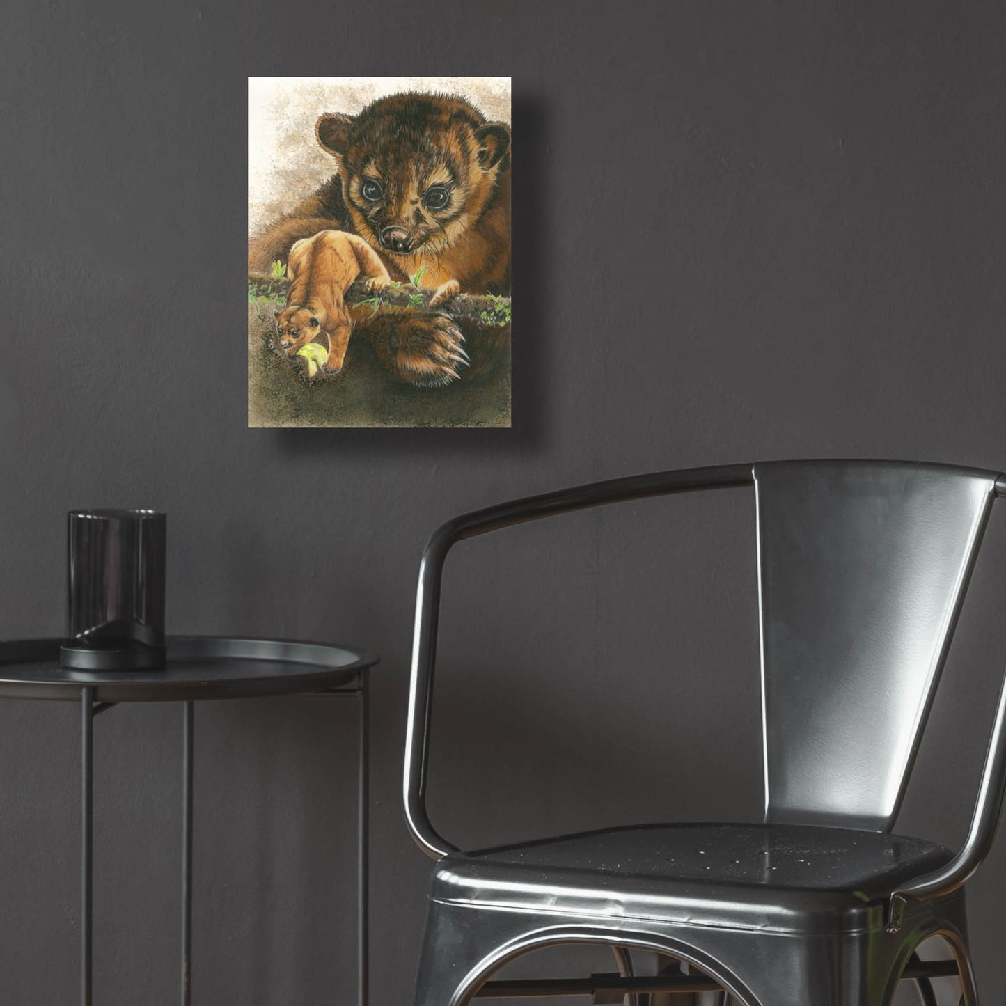 Epic Art 'Kinkajou' by Barbara Keith, Acrylic Glass Wall Art,12x16