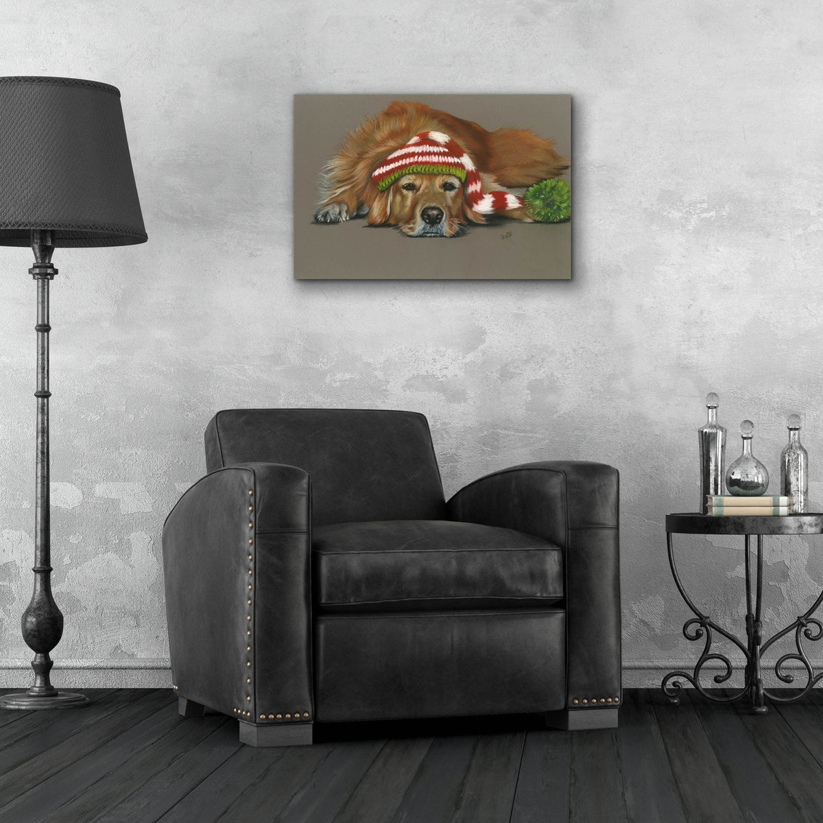 Bah Humbug by Barbara Keith - 24x16 acrylic wall art in a room
