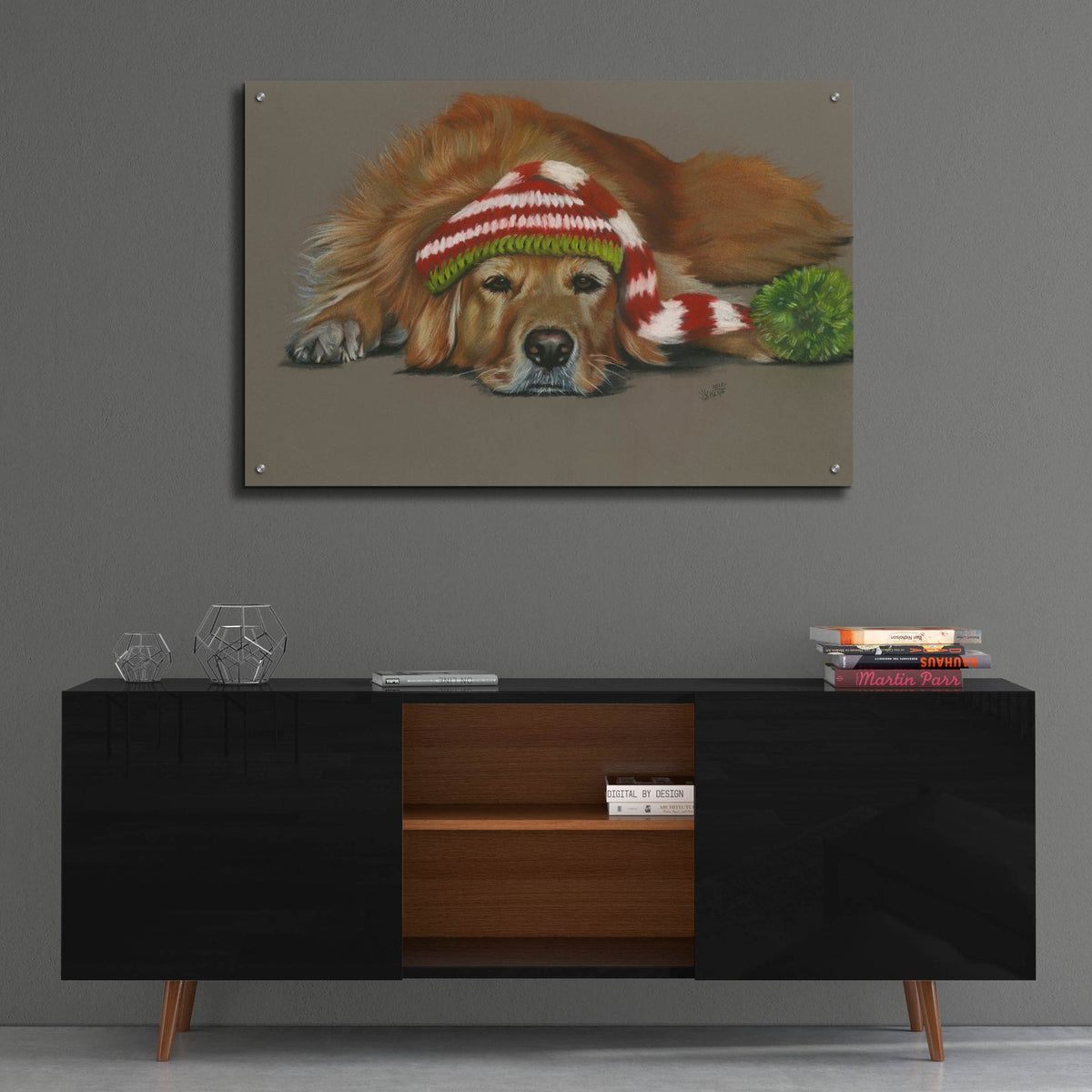 Bah Humbug by Barbara Keith - 36x24 acrylic wall art in a room