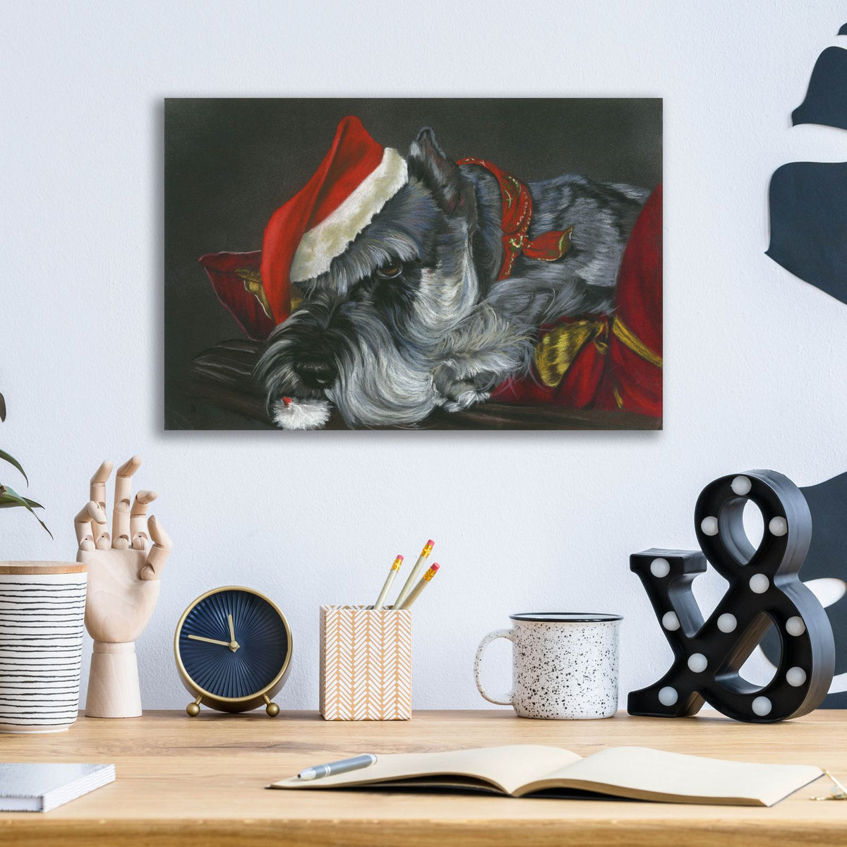 Grumpy by Barbara Keith - 16x12 acrylic wall art in a room